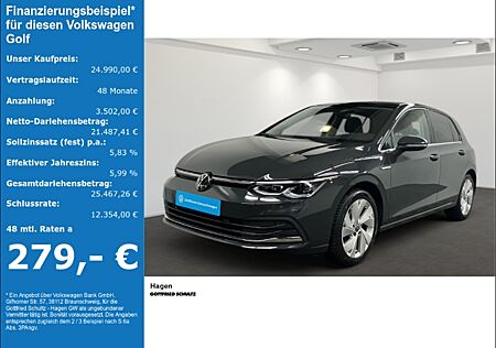 VW Golf VIII 2.0 TDI DSG LED NAV PAN SHZ Style