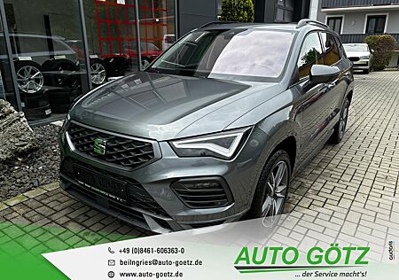 Seat Ateca FR DSG 5-Jah Garantie* AHK-Vorb.*Navi*DAB*VZE*LED*ACC*SmartLink*Panorama*DigiCockpit*elektr. Heckkl.*Kamera*ParkAssist*Kessy*BlindSpot*Freispr.*Sitzheiz*PDC*vo+hi*Alu*LichtAssist*SpurAssist*Connect*Sunset*ZV-Funk*4xEFH*Ladeboden*Lenkradheiz*beheiz.Frontscheibe*Nebel*Reserverad*Armlehne*Metalli