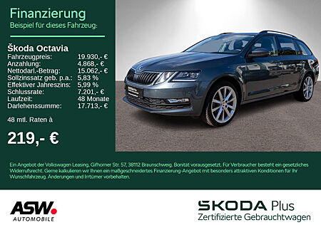 Skoda Octavia Combi Soleil 1,5 TSI LED NAVI AHK Canton