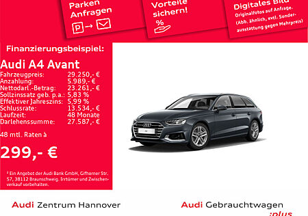 Audi A4 Avant advanced 35 TDI LED Kamera Leder virtual