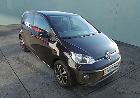 VW Up ! 1.0 IQ.DRIVE Climatr,heizVS,Alu,APS,Lederlenk,Temp,