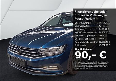 VW Passat Variant 1.5 TSI DSG Business 0,99% Navi LED Kurvenlicht Sperrdiff. ACC Apple CarPlay