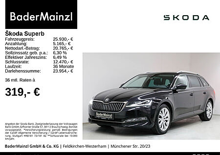 Skoda Superb Combi 1.5 TSI DSG Style AHK Kamera Matrix