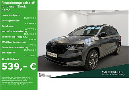 Skoda Karoq SPORTLINE TSI DSG 4X4 AHK ACC NAVI STANDHZG NAVI