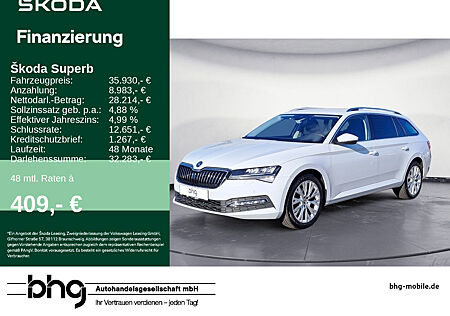 Skoda Superb Combi 2.0 TDI DSG Style AHK AssistPaket Business Columbus Navi Standheizu