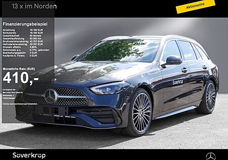 Mercedes-Benz C 180 T AMG DISTR SPUR PANO 360 AHK PDC MEMO