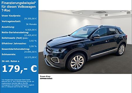 VW T-Roc Style 1.5 TSI DSG AHK LED Navi ACC AHK-abnehmbar digitales Cockpit Massagesitze