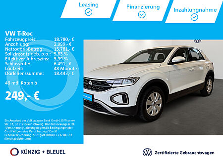 VW T-Roc 1.0 TSI LED*App Conect*Bluetooth*Lane&Front