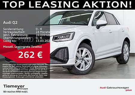 Audi Q2 35 TFSI S LINE LM18 AHK eKLAPPE