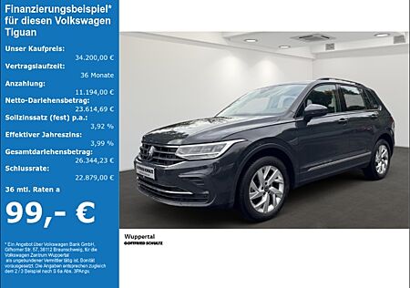 VW Tiguan 2.0 TDI 4M DSG LED NAVI AHK KAMERA SHZ PDC LM