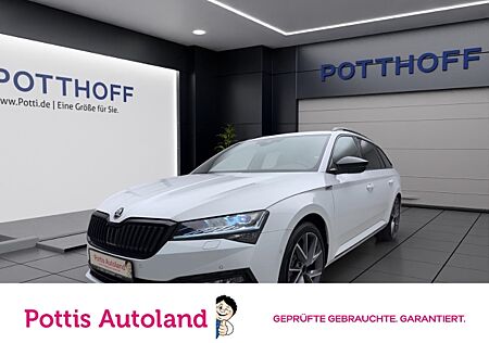 Skoda Superb Combi 2.0 TDI DSG Sportline Pano ACC AHK ParkAssist Kamera Matrix