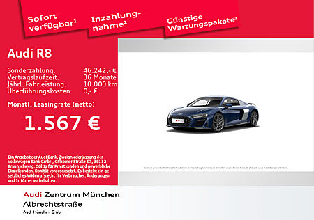 Audi R8 Coupé V10 performance quattro 45 6(620) kW(PS) S tronic