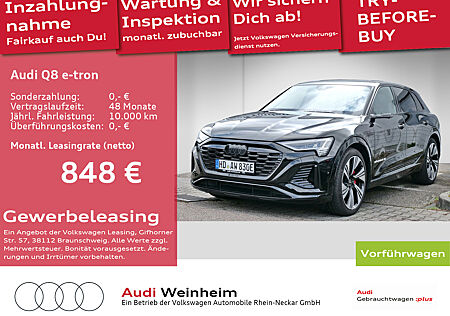 Audi Q8 e-tron 55 quattro S line AHK Pano Matrix LED uvm.