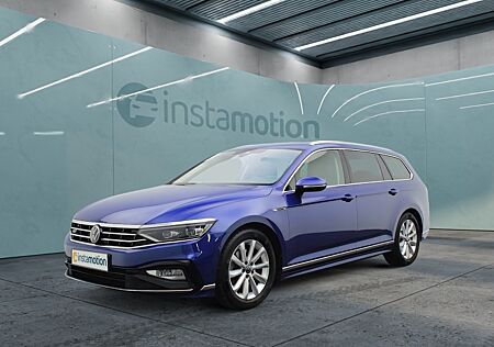 VW Passat Variant 1.5 TSI DSG Elegance R-Line NAVI AHK ACC BLINDSPOT KAMERA PARKLENK PDC SHZ