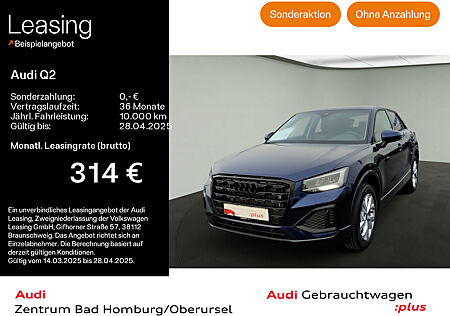 Audi Q2 Advanced 30 TDI*Navi*LED*AHK*PDC*Virtual Cockpit* Connect*Sitzheizung