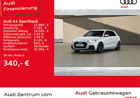 Audi A1 Sportback advanced 25 TFSI PDC SHZ 17"