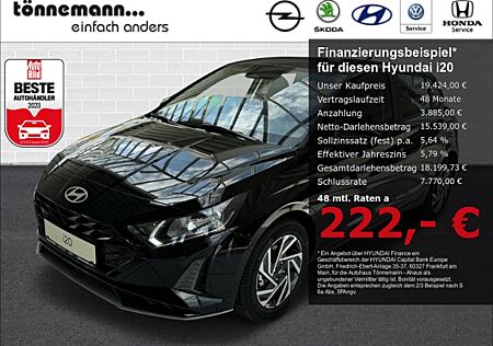 Hyundai i20 T-GDi TREND 48V+NAVI+RÜCKFAHRKAMERA+SITZ-/LENKRADHEIZUNG