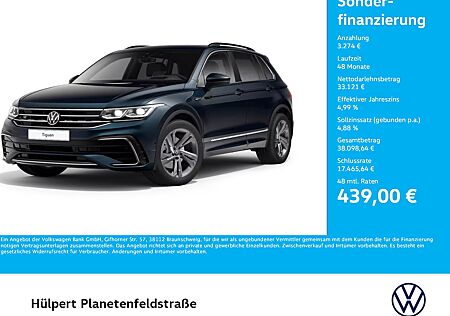 VW Tiguan 2.0 R-LINE PANO AHK H.KARDON ALU19 ALLRAD