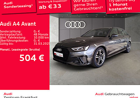 Audi A4 Avant 40 TDI quattro S tronic S line Navi VC DAB PDC