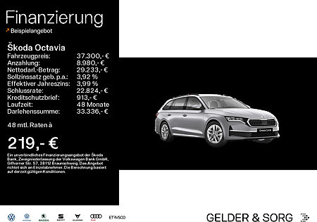 Skoda Octavia Combi Selection 2,0 TDI 110 kW 7-Gang-DSG