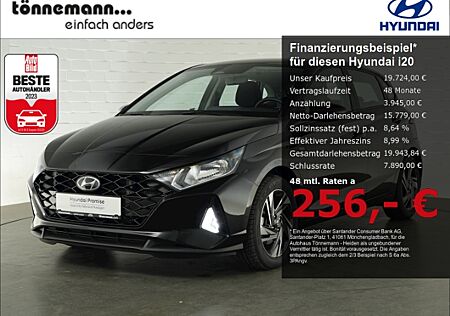 Hyundai i20 T-GDI TREND 48V DCT+RÜCKFAHRKAMERA+SITZ-/LENKRADHEIZUNG+PARKPILOT HI+LED TAGFAHRLICHT