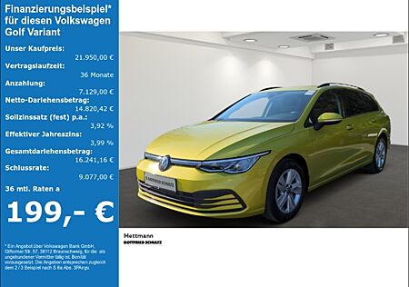 VW Golf Variant Life 1.0 eTSI DSG LED NAVI SHZ LM