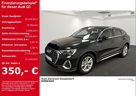 Audi Q3 Sportback 45 TFSI e S line MMI CARPLAY PDC