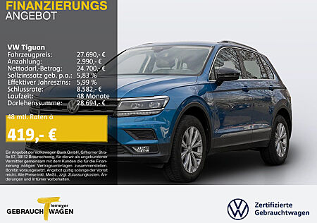 VW Tiguan 2.0 TSI DSG 4M IQ.DRIVE LED NAVI LM17 AHK