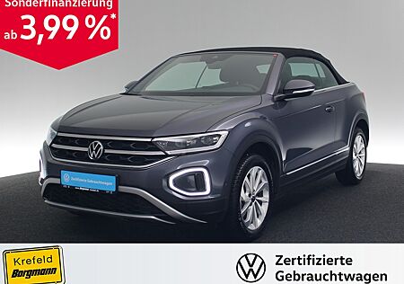 VW T-Roc Cabriolet 1.0TSI OPF 81 kW (110 PS) 6-Gang STYLE+ACC+LED+NAVI+KAMER