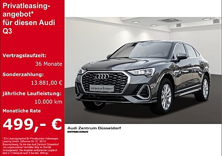 Audi Q3 SPORTBACK S LINE 35 TFSI 110(150 Panorama Navi Cockpit Soundsystem LED Blendfreies Fern