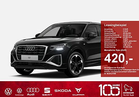 Audi Q2 S line 35TFSI 150PS S tronic LED,SHZG,18ALU,K