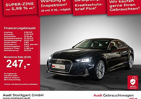 Audi A5 Sportback 40 TFSI advanced LED Navi SHZ PDC+