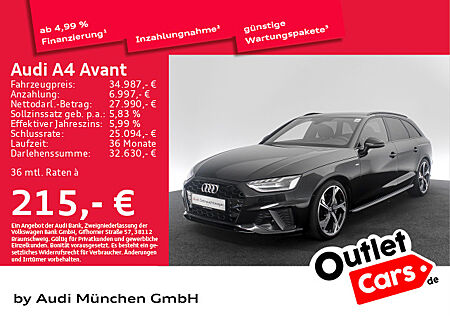 Audi A4 Avant 40 TDI S tronic S line Matrix/Virtual/Navi/R-Kamera