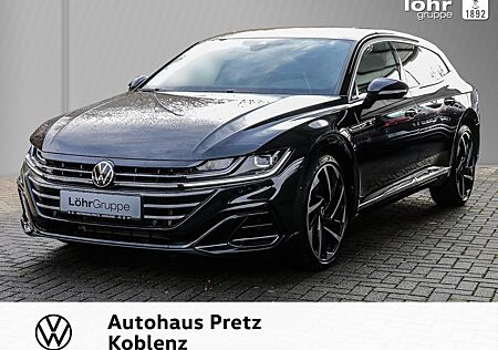 VW Arteon Shooting Brake 2.0 TSI DSG 4M R-Line AHK, 360°Kam., Standhzg., Pano., Leder Nappa,