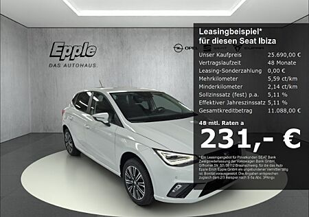 Seat Ibiza Style Edition 1.0 TSI 85 kW (116 PS) 7-Gang-DSG Navi Rückfahrkamera