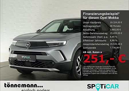 Opel Mokka B ELEGANCE+LED LICHT+NAVI+RÜCKFAHRKAMERA+KEYLESS+SITZ-/LENKRADHEIZUNG+TOTERWINKELWARNER