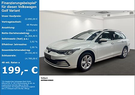 VW Golf Variant VIII Life 1.0 TSI Standheizung*LED