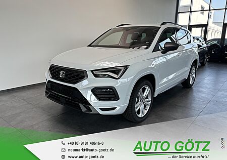 Seat Ateca FR DSG Navi*DAB*VZE*LED*ACC*SmartLink*DigiCockpit*elektr. Heckkl.*Kamera*ParkAssist*Kessy*BlindSpot*Freispr.*Sitzheiz*PDC*vo+hi*Alu*LichtAssist*SpurAssist*Connect*Sunset*ZV-Funk*4xEFH*Ladeboden*Lenkradheiz*beheiz.Frontscheibe*Nebel*Reserverad*Armlehne*Metallic