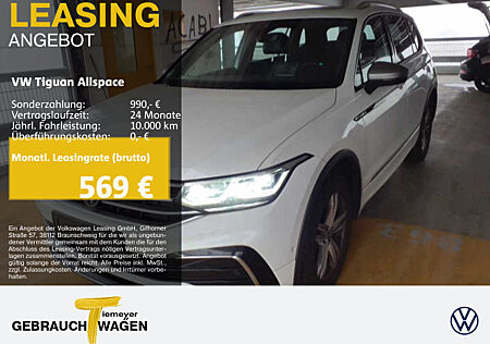 VW Tiguan Allspace 2.0 TSI R-LINE PANO LEDER ST.HEIZ LM20