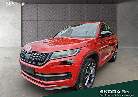 Skoda Kodiaq 2.0 TSI 4x4 DSG SPORTLINE*LED*PANO*AHK*VIRTUAL*NAVI*KAMERA*CANTON*20ZOLL