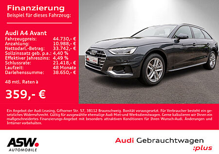 Audi A4 Avant Advanced 40TDI Stroni Navi LED Pano ACC