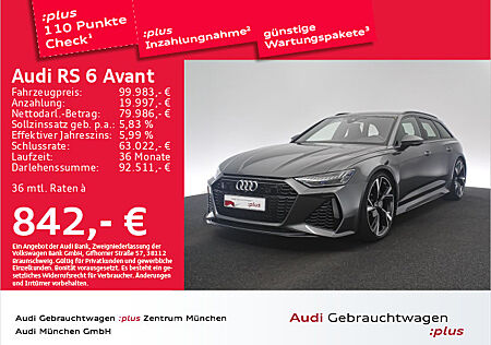 Audi RS6 Avant Dynamik+/Keramik/Pano/Laser/B&O