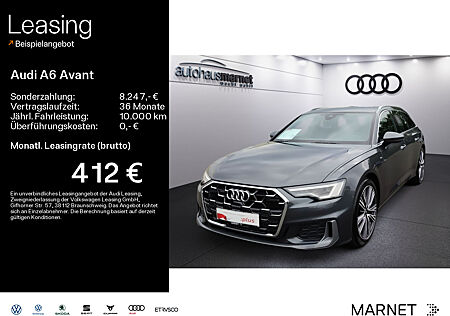 Audi A6 Avant Design 45 TFSI quattro S line*Navi*LED*Alu*AHK*PDC*Pano*Virtual Cockpit*Kamera*Sitzheizung