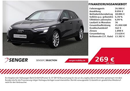 Audi A3 Sportback 40 TFSI e Advanced Bang & Olufsen