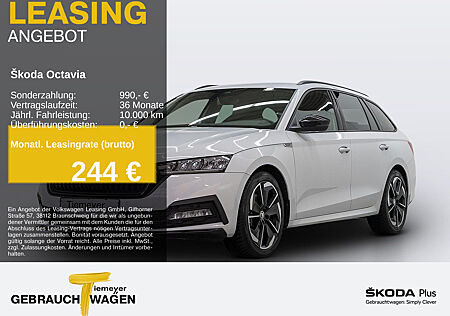 Skoda Octavia Combi 2.0 TSI DSG 4x4 SPORTLINE LM18 NAVI LED DAB+