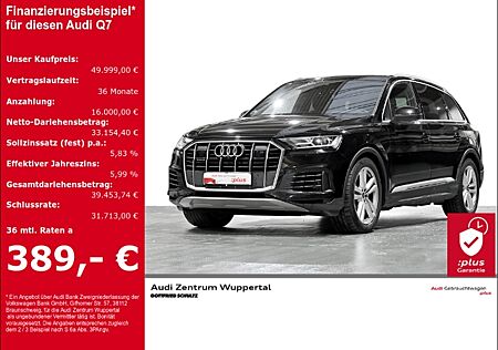 Audi Q7 55TFSI E S-LINE LUFT AHK PANO ACC GARANTIE ALCANTARA PARKASSIST