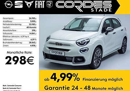 Fiat 500X Sport 1.5 GSE Mild-Hybrid AUTOMATIK NAVI PDC V&H