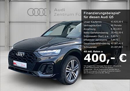 Audi Q5 45 TFSI quattro S tronic S line Navi Leder Soundsystem LED Blendfreies Fernl. Kurvenlicht