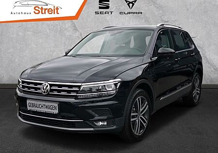 VW Tiguan 2,0 TSI 4Motion 7-Gang DSG Highline Allrad HUD AD StandHZG AHK-klappbar