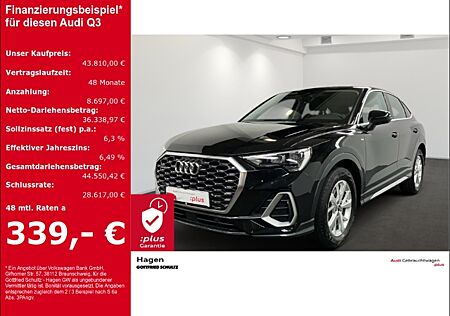 Audi Q3 Sportback 40 TFSI qu. S-tronic LED NAV AHK ACC S line